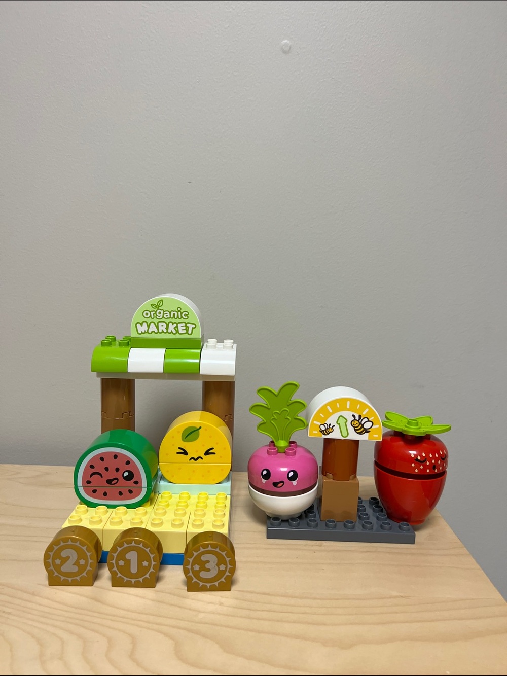 LEGO DUPLO Organic Market Fruit Playset - Toddler Toy Ages 2-5